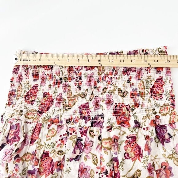 NWT House of Harlow 1960 Floral Tiered Mini Skirt Size M NWT - Picture 8 of 9